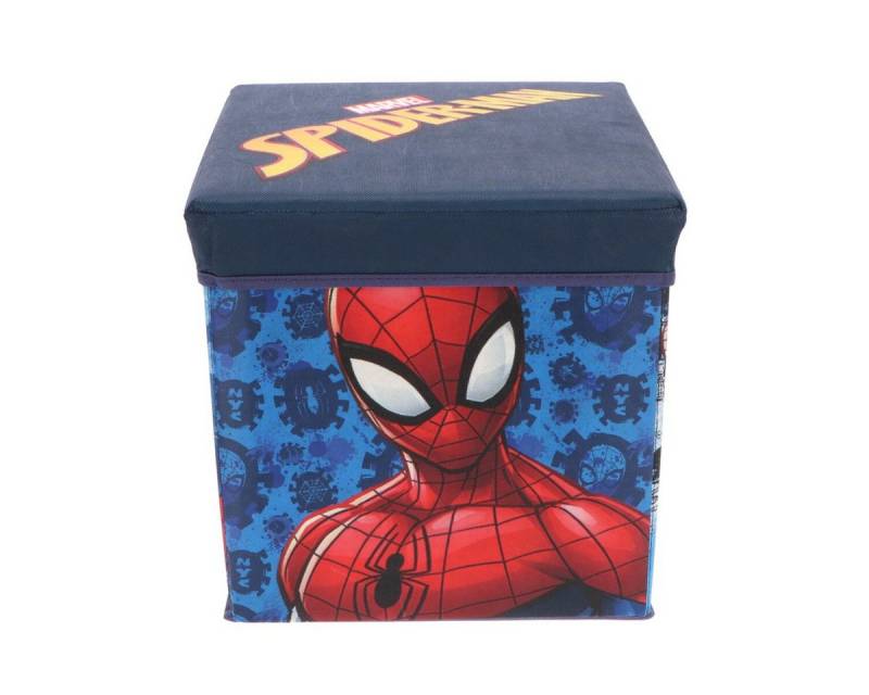 Spiderman Aufbewahrungsbox Spiderman Aufbewahrungsbox Stuhl 2in1 Sitz 30x30x30 cm von Spiderman