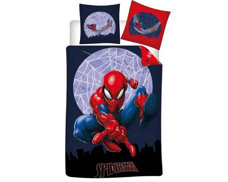 Spiderman Bettwäsche Set Decke & Kissenbezug 140x200 + 65x65 cm Spiderman Bettwäsche Set Decke & Kissenbezug 140x200 + 65x65 cm von Spiderman