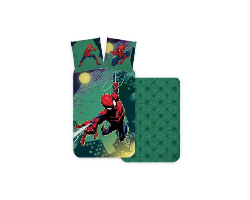 Spiderman Bettwäsche Spiderman Emerald Bettwäsche 140×200 cm, 70×90 cm, 100% Baumwolle von Spiderman