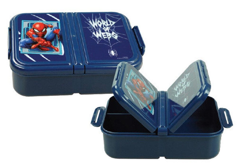 Spiderman Lunchbox Spiderman World Mehrkammer-Lunchbox, Sandwichbox, (1-tlg) von Spiderman