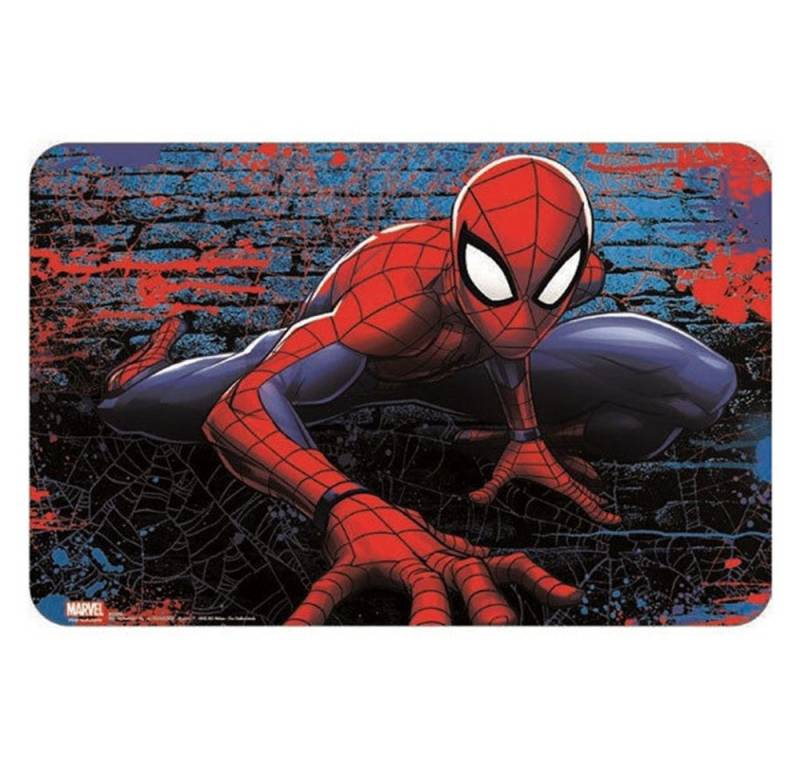 Spiderman Tischdecke Spiderman Bricks Tischset Untersetzer 43x28 cm (1-tlg) von Spiderman