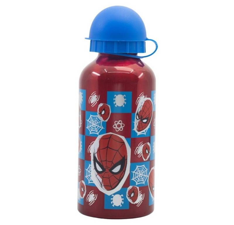Spiderman Trinkflasche Spiderman Midnight Flyer Aluminiumflasche 400 ml, Flasche mit Schutzkappe und Staubschutz Spiderman Trinkflasche Spiderman Midnight Flyer Aluminiumflasche 400 ml, Flasche mit Schutzkappe und Staubschutz von Spiderman