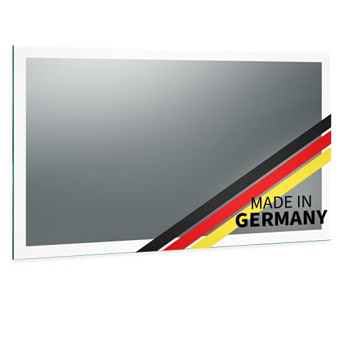 Spiegel ID Noemi: LED Badspiegel mit Beleuchtung 140x90cm (Breite x Höhe) - nach Wunsch anpassen - Made in Germany - Beleuchtung: rundherum - Lichtfarbe: neutralweiß von Spiegel ID dein.Spiegel.online