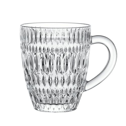 Nachtmann 2-teiliges Heißgetränkebecher-Set, Teegläser, Kristallglas, 392 ml, Ethno, 104249 von Nachtmann