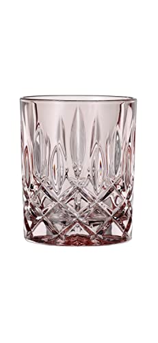 Spiegelau & Nachtmann, 2-teiliges Whiskybecher Set, Rosa Whiskygläser, Kristallglas, 295 ml, Rose, Noblesse Fresh, 104240 von Nachtmann