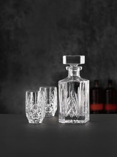 Nachtmann - Whiskyset - Palais - Kristallglas - Karaffe 0,75 l + 2 Tumbler von Spiegelau & Nachtmann