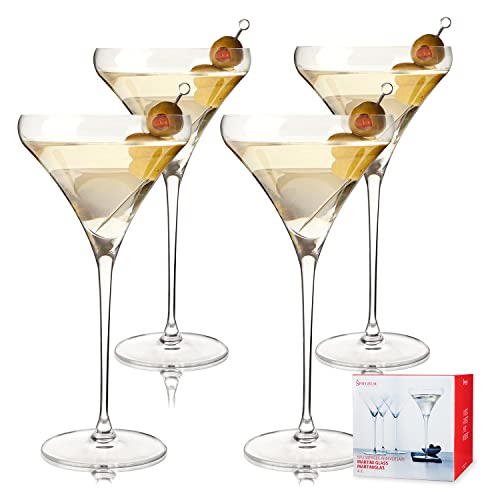 Spiegelau Willsberger Martini-Glas, 250 ml, 4 Stück, Kristall, transparent von Spiegelau