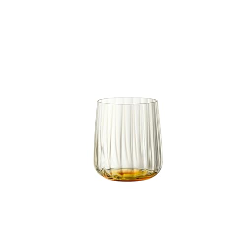 Spiegelau 2-teiliges Becher-Set, Gelbe Trinkgläser, Kristallglas, 340 ml, Sun, Lifestyle, 4453565 von Spiegelau