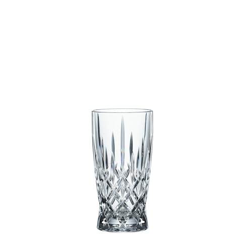 Spiegelau & Nachtmann, 2-teiliges Latte Macchiato-Set, Latte Macchiato-Gläser, Kristallglas, 350 ml, Noblesse Barista, 104893 von Nachtmann