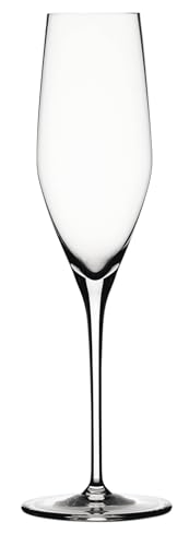 Spiegelau 4-teiliges Champagnerflöten-Set, Sektgläser, Kristallglas, 190 ml, Authentis, 4400187 von Spiegelau