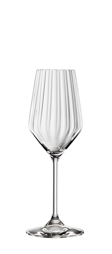 Spiegelau 4-teiliges Champagnerglas-Set, Sektgläser, Kristallglas, 310 ml, LifeStyle, 4450177 von Spiegelau
