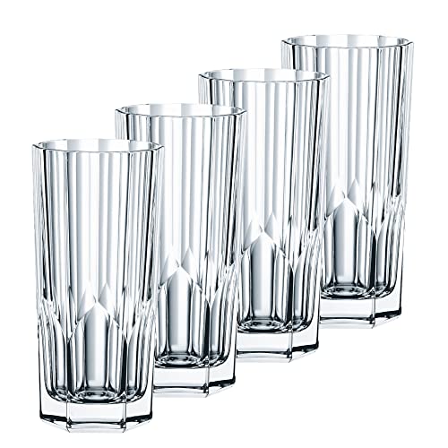 Nachtmann Longdrinkgläser 320 ml, 4 Stück, Aspen, 92127, Cocktailgläser aus Kristallglas, Trinkgläser spülmaschinenfest Nachtmann Longdrinkgläser 320 ml, 4 Stück, Aspen, 92127, Cocktailgläser aus Kristallglas, Trinkgläser spülmaschinenfest von Nachtmann