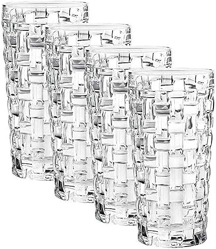 Spiegelau & Nachtmann, 4-teiliges Longdrink-Set, Kristallglas, 395 ml, Bossa Nova, 0092075-0 von Spiegelau & Nachtmann