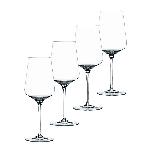 Spiegelau & Nachtmann 4-teiliges Rotweingläser-Set, Glas, Transparent, 4 Stück (1er Pack), 4 von Nachtmann