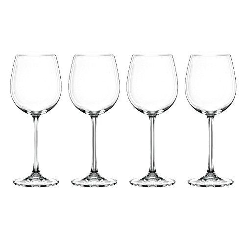 Spiegelau & Nachtmann, 4-teiliges Weißweinkelch-Set, Kristallglas, 387 ml, Vivendi, 0092037-0 von Nachtmann