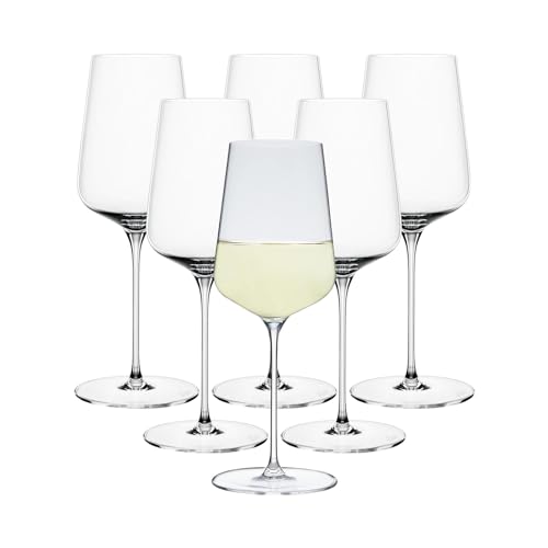 Spiegelau & Nachtmann, 6-teiliges Weißweinglas-Set, Kristallglas, 430 ml, Definition, 1350102 von Spiegelau & Nachtmann