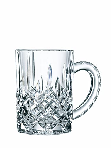 Spiegelau & Nachtmann, Bierkrug mit Schliffdekoration, Kristallglas, 600 ml, 0095635-0 Noblesse 95635 Durchsichtig, 1 Stück (1er Pack) von Nachtmann