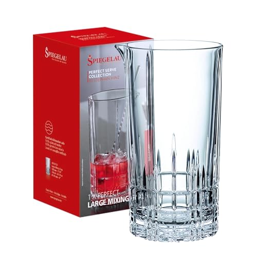 Spiegelau Mixingglas/Rührglas für Cocktails, Kristallglas, 750 ml, Perfect Serve, 4500153 von Spiegelau