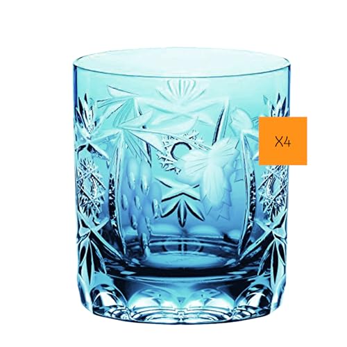 Nachtmann Whisky Glas, 250 ml, hellblau, Traube, 35891, Whisky Tumbler aus Bleikristall, spülmaschinenfest, Made in Germany Nachtmann Whisky Glas, 250 ml, hellblau, Traube, 35891, Whisky Tumbler aus Bleikristall, spülmaschinenfest, Made in Germany von Nachtmann
