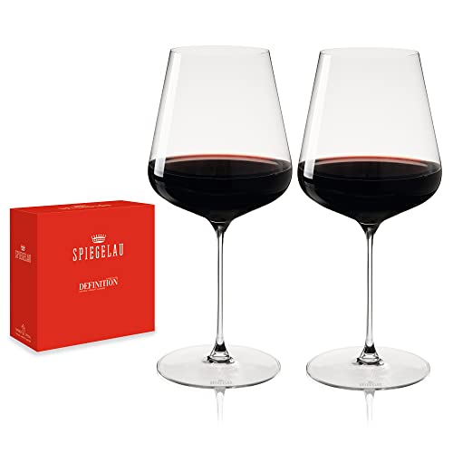 Spiegelau & Nachtmann, 2-teiliges Bordeauxglas-Set, Kristallglas, 750 ml, Definition, 1350165 von Spiegelau