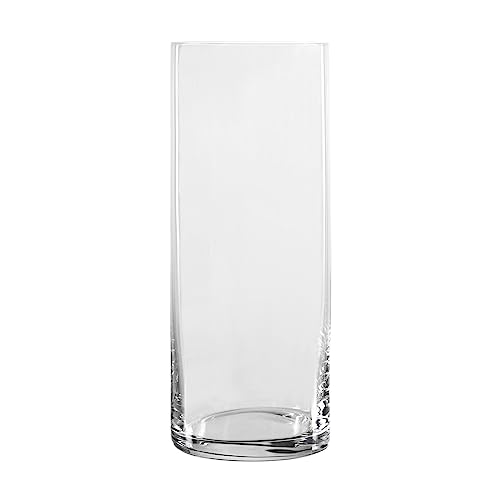 Spiegelau & Nachtmann Vase Style, 30 cm, Dekovase mit geradliniger Form, Stilvolle Blumenvase im Geschenkkarton, Kristallglas, Handgefertigt Spiegelau & Nachtmann Vase Style, 30 cm, Dekovase mit geradliniger Form, Stilvolle Blumenvase im Geschenkkarton, Kristallglas, Handgefertigt von Spiegelau & Nachtmann