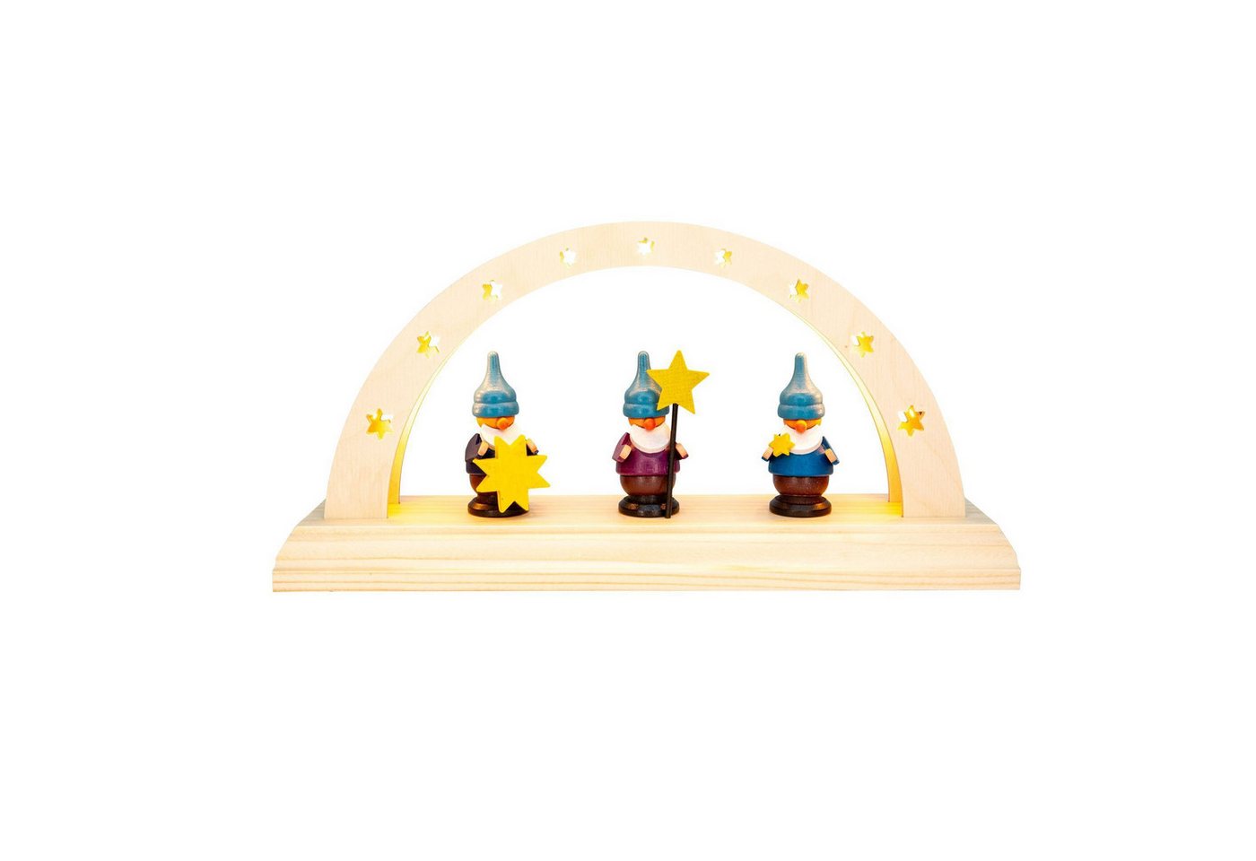 Spielwarenmacher Günther e.K. Lichterbogen LED Lichterbogen klein Sternenzwerge BxHxT 24x12x6cm NEU Spielwarenmacher Günther e.K. Lichterbogen LED Lichterbogen klein Sternenzwerge BxHxT 24x12x6cm NEU von Spielwarenmacher Günther e.K.