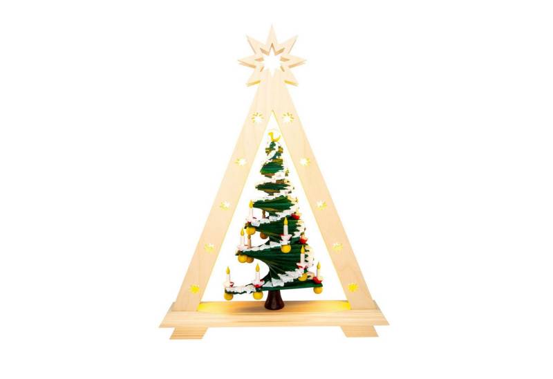 Spielwarenmacher Günther e.K. Lichterbogen Schwibbogen LED Spitze mit Stufenbaum Schneekristall BxHxT Spielwarenmacher Günther e.K. Lichterbogen Schwibbogen LED Spitze mit Stufenbaum Schneekristall BxHxT von Spielwarenmacher Günther e.K.