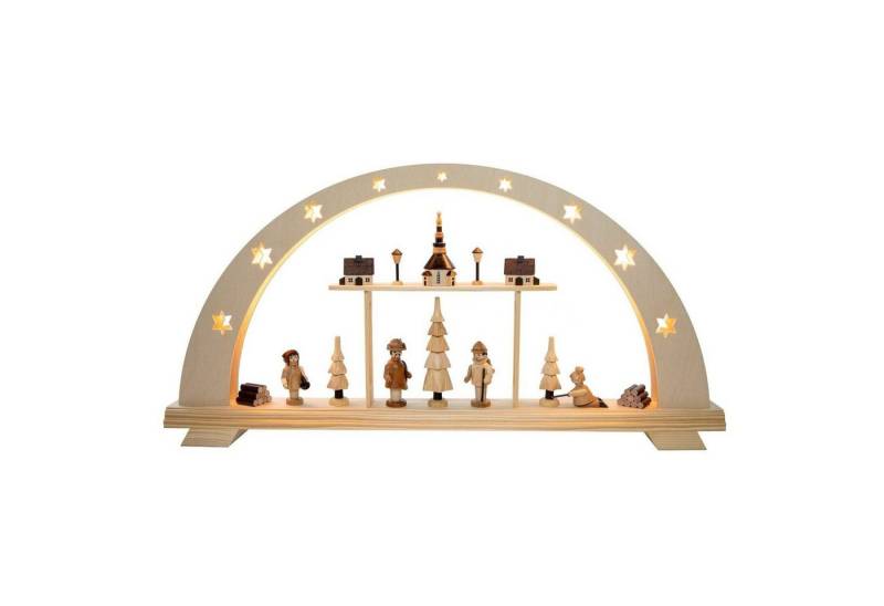 Spielwarenmacher Günther e.K. Lichterbogen Schwibbogen Seiffener Waldidylle mit LED Beleuchtung BxHxT 59x29x7cm Spielwarenmacher Günther e.K. Lichterbogen Schwibbogen Seiffener Waldidylle mit LED Beleuchtung BxHxT 59x29x7cm von Spielwarenmacher Günther e.K.