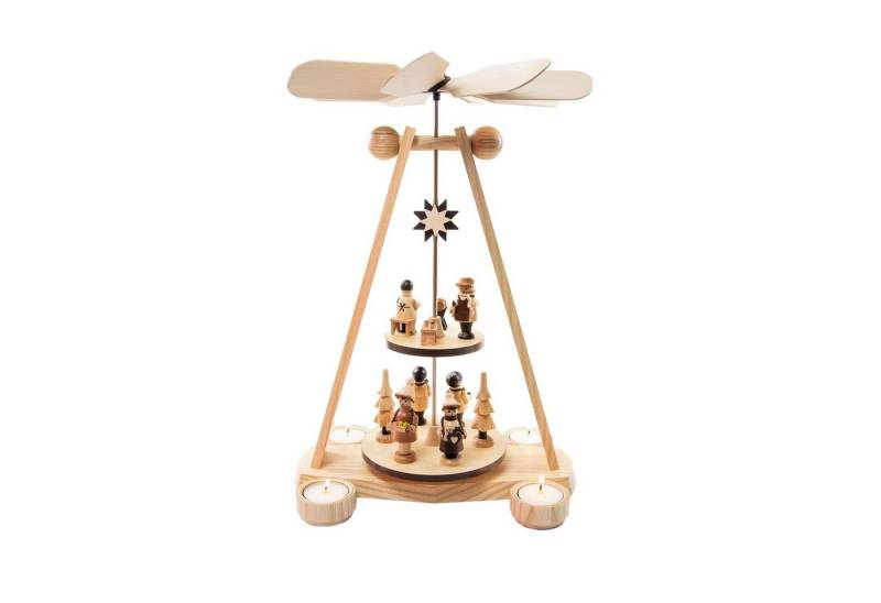 Spielwarenmacher Günther e.K. Weihnachtspyramide Teelichtpyramide Spielwarenmacher zweistöckig Teelichter BxHxT Spielwarenmacher Günther e.K. Weihnachtspyramide Teelichtpyramide Spielwarenmacher zweistöckig Teelichter BxHxT von Spielwarenmacher Günther e.K.