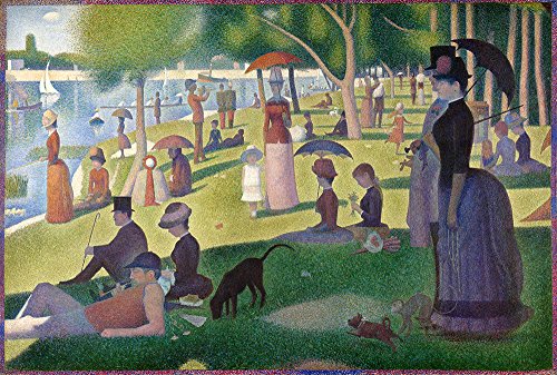 Georges Seurat - Sunday Afternoon on The Island of la Grande Jatte - Extra Large - Semi Gloss Print von Spiffing Prints