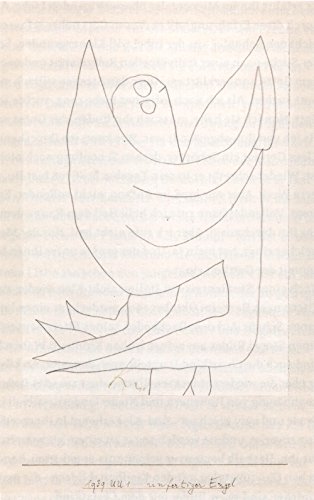 Paul Klee - Unfertiger Engel - Small - Semi Gloss Print von Spiffing Prints