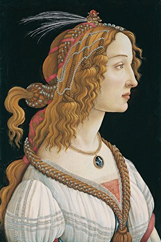 Sandro Botticelli - Portrait of Simonetta Vespucci as Nymph - Extra Large - Semi Gloss Print Sandro Botticelli - Portrait of Simonetta Vespucci as Nymph - Extra Large - Semi Gloss Print von Spiffing Prints