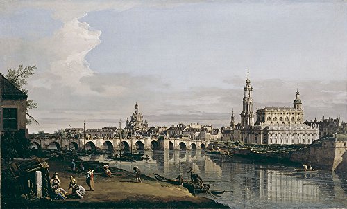 Spiffing Prints Canaletto - Dresden - Large - Matte Print von Spiffing Prints