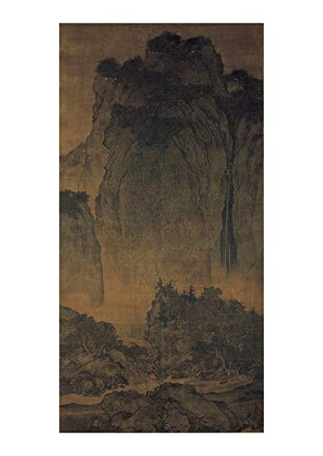 Spiffing Prints Fan Kuan - Travelers Among Mountains and Streams - Large - Archival Matte - Unframed von Spiffing Prints