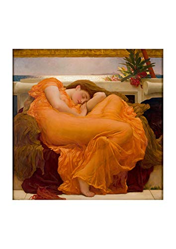 Spiffing Prints Frederick Leighton - Flaming June 1895 - Extra Large - Matte - Unframed von Spiffing Prints