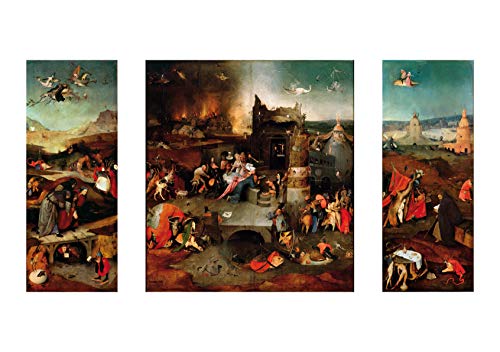 Spiffing Prints Hieronymus Bosch - Temptation of Saint Anthony - Small - Semi Gloss - Unframed Spiffing Prints Hieronymus Bosch - Temptation of Saint Anthony - Small - Semi Gloss - Unframed von Spiffing Prints