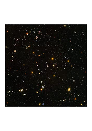 Spiffing Prints Hubble Teleskop - Ultra Deep Field View - Extra Large - Semi Gloss - Ungerahmter Kunstdruck Poster von Spiffing Prints