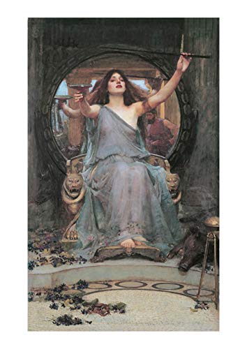 Spiffing Prints John William Waterhouse - Circe Offering Cup to Odysseus - Extra Large - Semi Gloss - Unframed Spiffing Prints John William Waterhouse - Circe Offering Cup to Odysseus - Extra Large - Semi Gloss - Unframed von Spiffing Prints