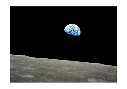 Spiffing Prints NASA - Apollo 8 Dec 24 Earthrise - Extra Large - Archival Matte - Unframed von Spiffing Prints