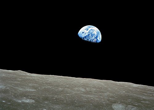 Spiffing Prints NASA - Apollo 8 Dec 24 Earthrise - Medium - Matte Print von Spiffing Prints