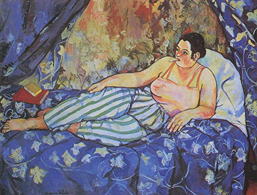 Spiffing Prints Suzanne Valadon - Blue Room - Extra Large - Matte Print von Spiffing Prints
