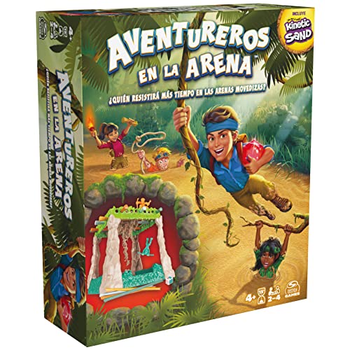 Juego mesa Aventureros en la Arena Kinetic Sand von Spin Master