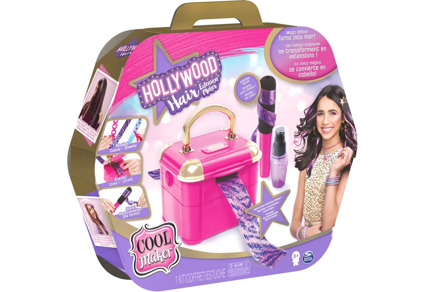 Spin Master Bastelnaturmaterial Cool Maker Hollywood Haarstudio von Spin Master