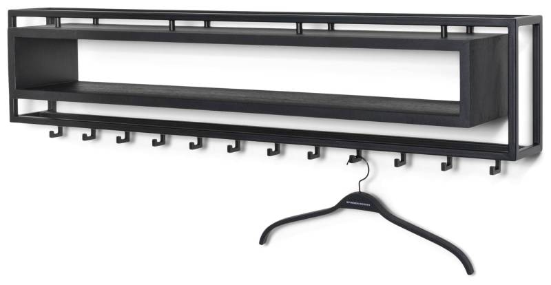 Garderobe Wandgarderobe SCHOOL 120 BLACK EDITION von Spinder Design von Spinder Design