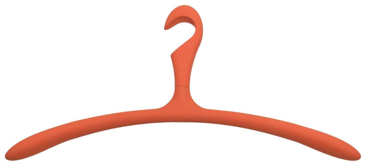 Kleiderbügel ARX Orange 5er Set, rutschhemmende Beschichtung von Spinder Kleiderbügel ARX Orange 5er Set, rutschhemmende Beschichtung von Spinder von Spinder Design