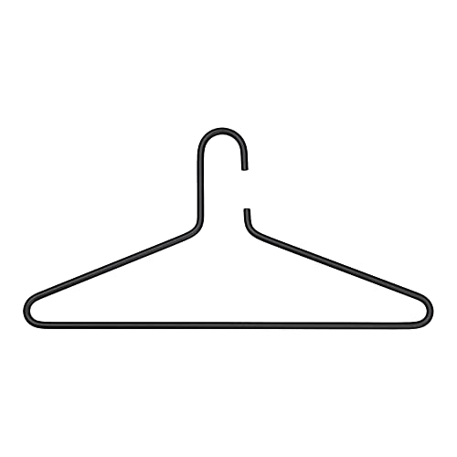 SENZA 6 (Satz von 3 Stück) Kleiderbügel - Schwarz von Spinder Design