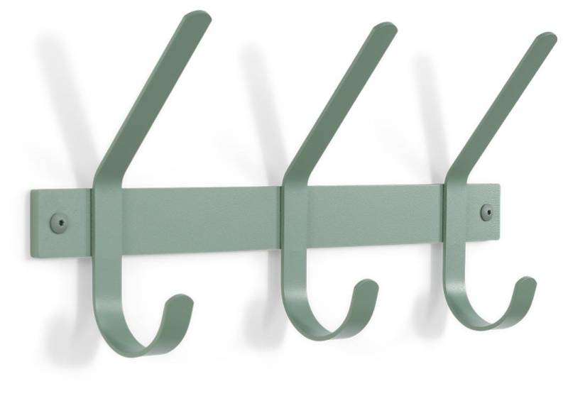 Spinder DEXTER 3 Wandgarderobe, Stahl, Dusty Green, Skandinavisch von Spinder Design