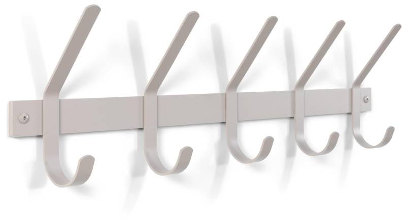 Spinder DEXTER 5 Wandgarderobe Stahl, Minimalistisch, Silky Taupe von Spinder Design