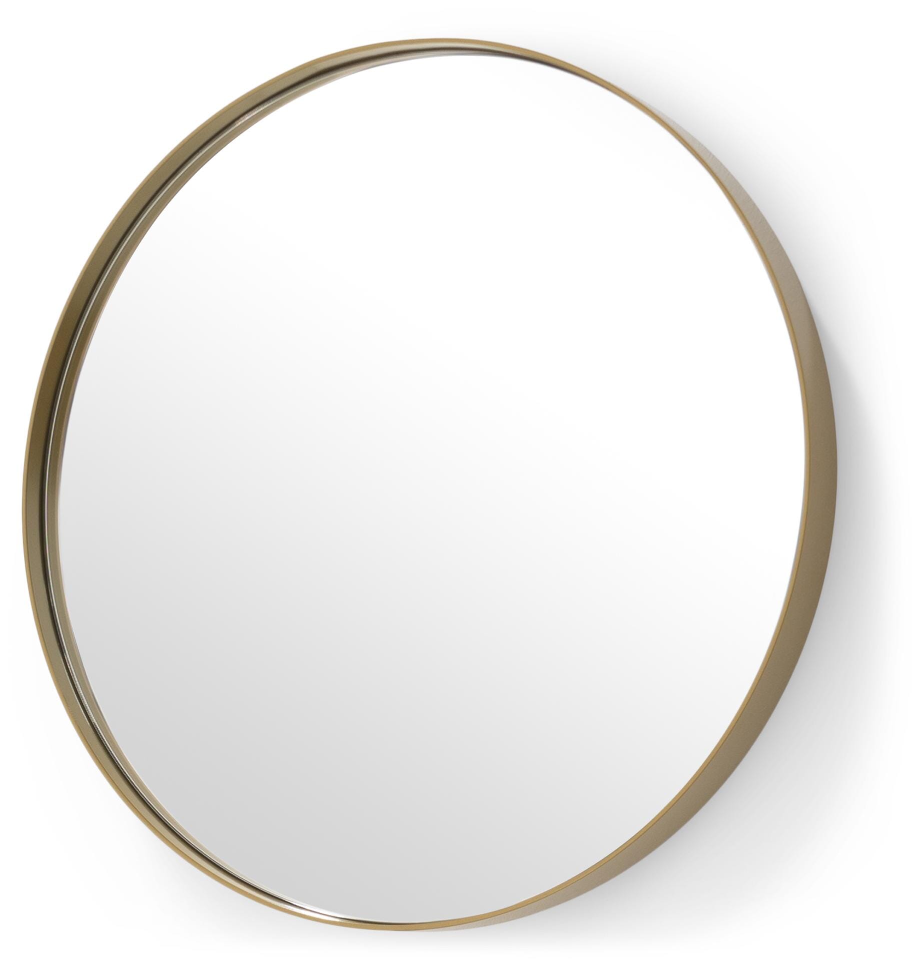 Spinder DONNA 5 Minimalistischer Stahlspiegel rund Goldfarben Spinder DONNA 5 Minimalistischer Stahlspiegel rund Goldfarben von Spinder Design