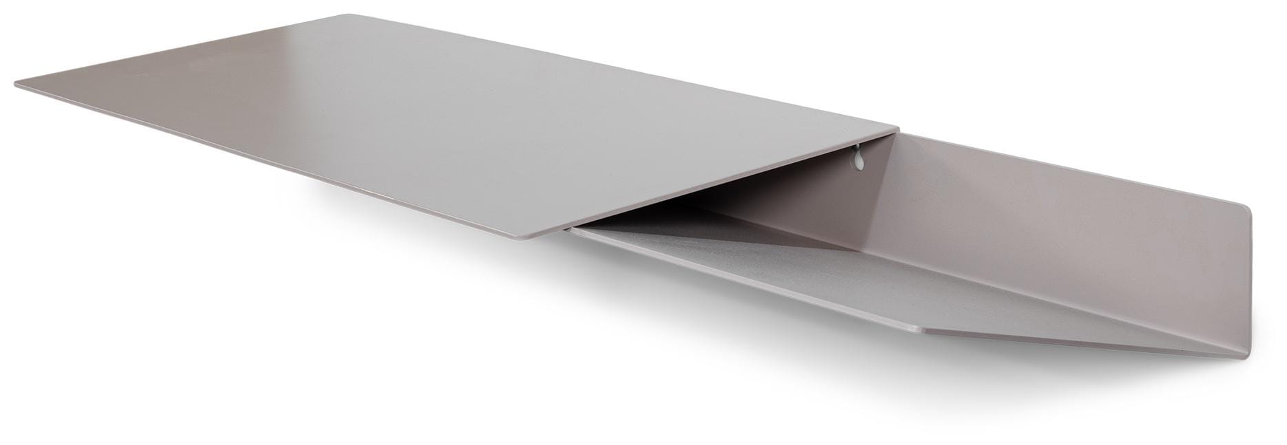 Spinder DRIFT Desk: Moderner Stahl-Schreibtisch in Silky Taupe Spinder DRIFT Desk: Moderner Stahl-Schreibtisch in Silky Taupe von Spinder Design